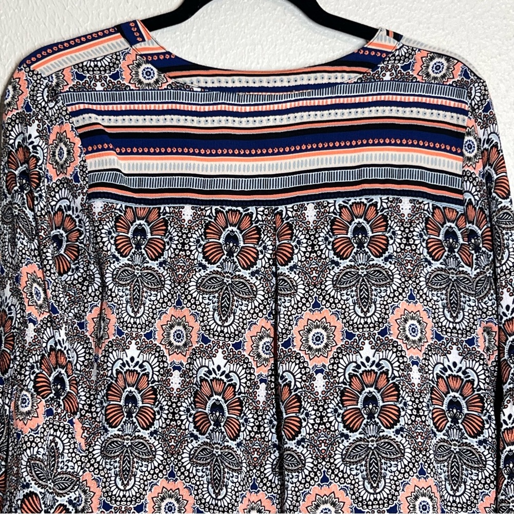 Umgee Multicolor Patterned Mini Dress - Picture 11 of 14